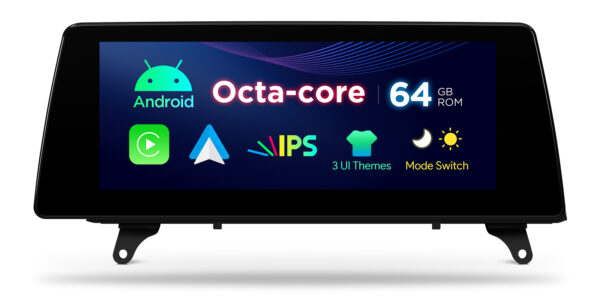BMW | X5/X6 | Android OS & OEM System | Octa Core | 64GB ROM | Full-laminated Screen | QTB10X5CCL